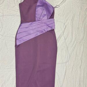 Elegant Purple Dress